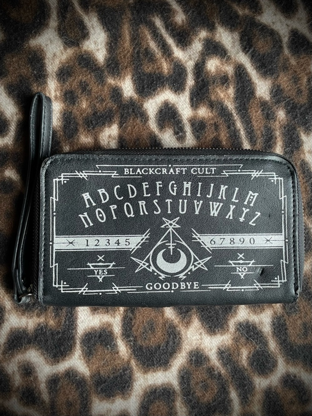 Blackcraft Cult Ouija Board Wristlet Wallet